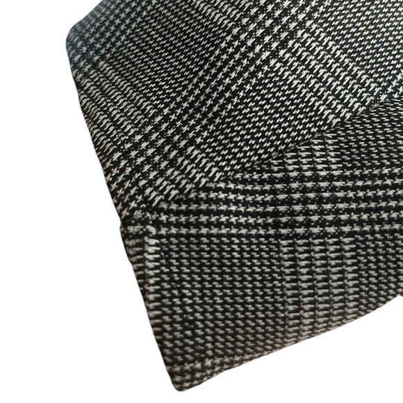 Express Black, Gray, and White Plaid Long Sleeve Shirt - Picture 3 of 7